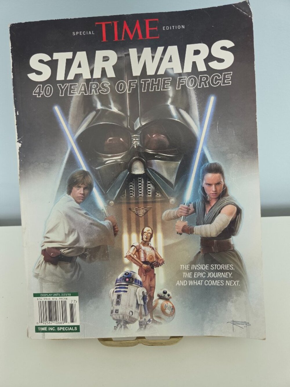 STAR WARS, TIME MAGAZINE TO CELEBRATE 40 YEARS, PUBLISHED IN 2018